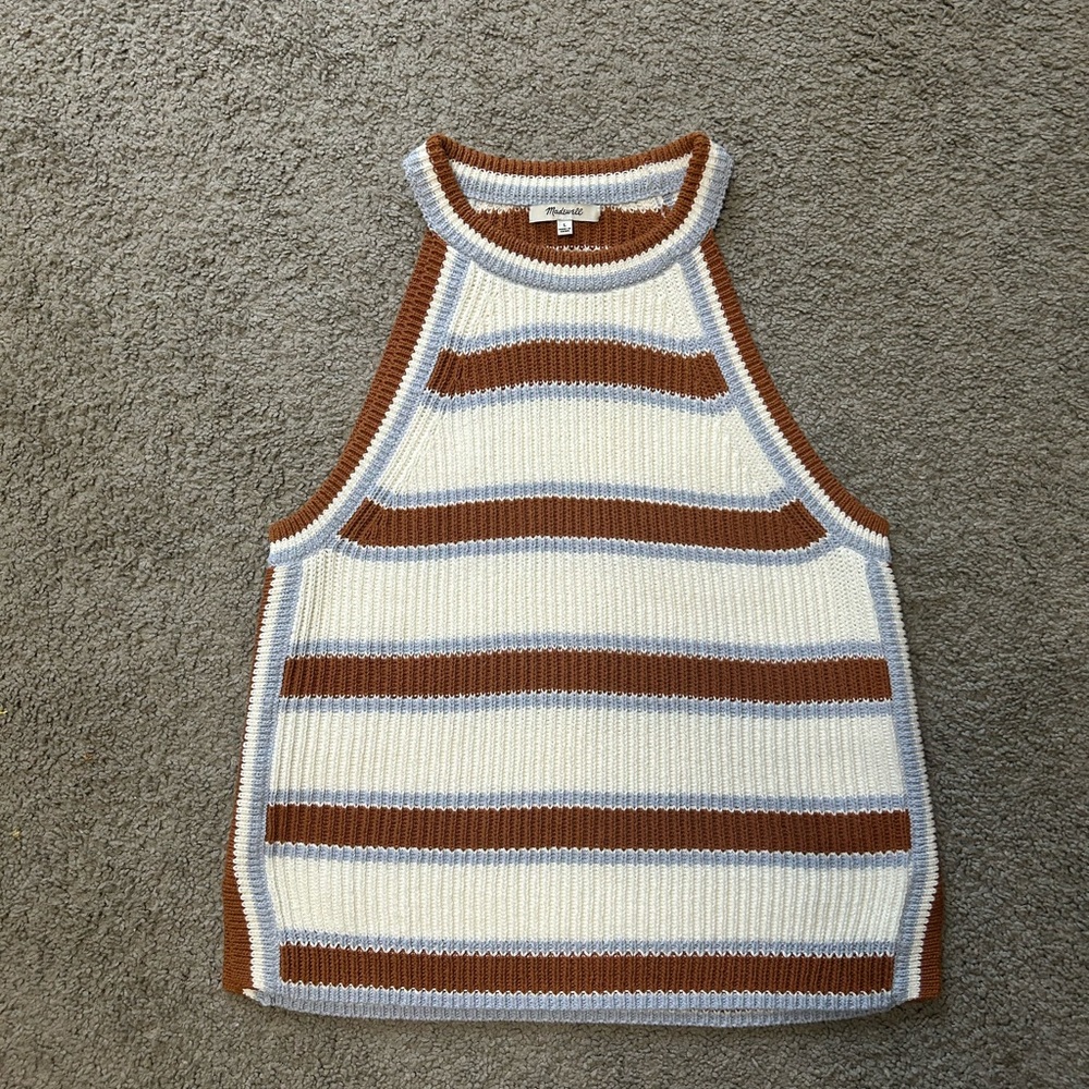 Madewell Multicolor Knit Tank Top